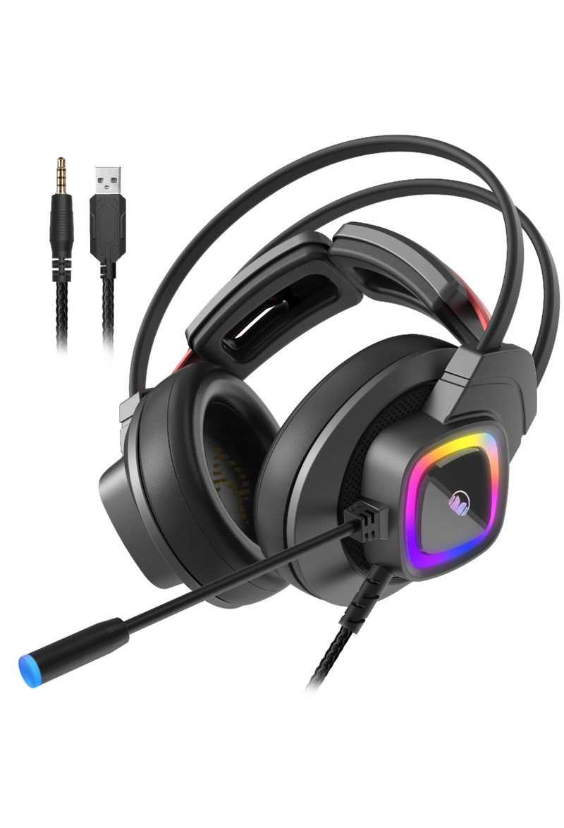 Monster Mission Bot Gaming Headset - Black