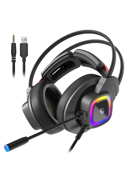 Monster Mission Bot Gaming Headset - Black