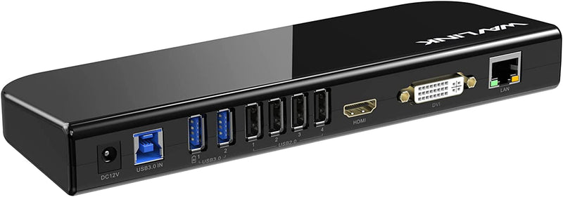 Wavlink USB 3.0 and USB C Universal Laptop Docking Station
