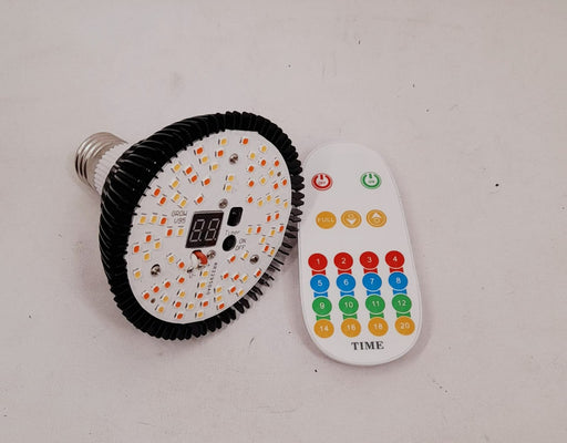 Led Grow Light Bulb 100W  W/4 Dimmable Levels 3 Modes 1 pack