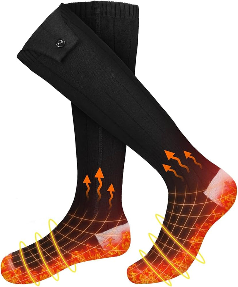 Rechargeable Heated Socks - 4000mAh battery