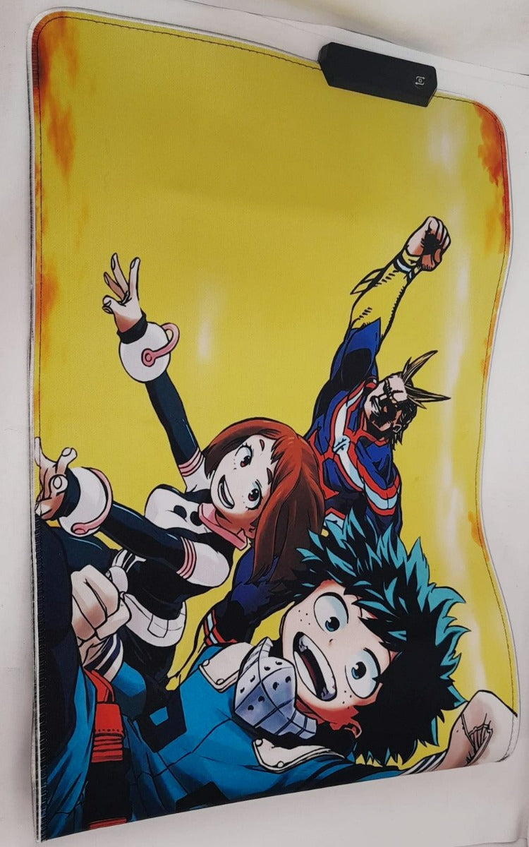 JZL-001- Anime Soft Cloth RGB mouse Pad