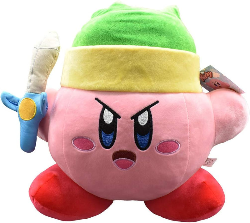 Nintendo's Kirby Zelda's Link Sword 12" Large Plush With Tag