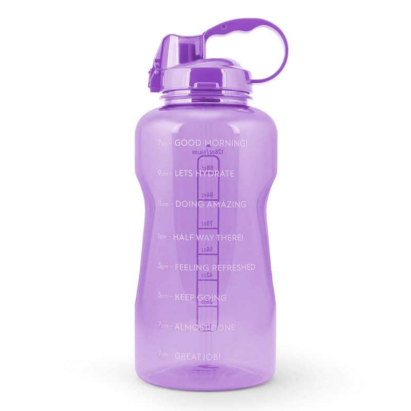 Myth Motivational Gallon Water Bottle with Straw