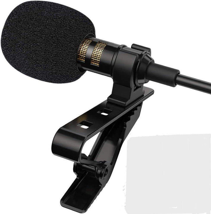 Pop Voice FBA-LLMB Professional Lavalier Lapel Microphone Omnidirectional Condenser Mic