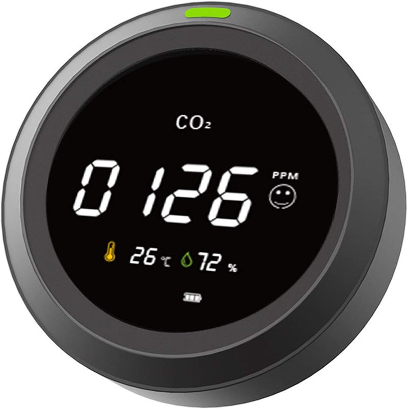 QHY Digital CO2 Detector Tester Carbon Dioxide Meter Air Quality Detector