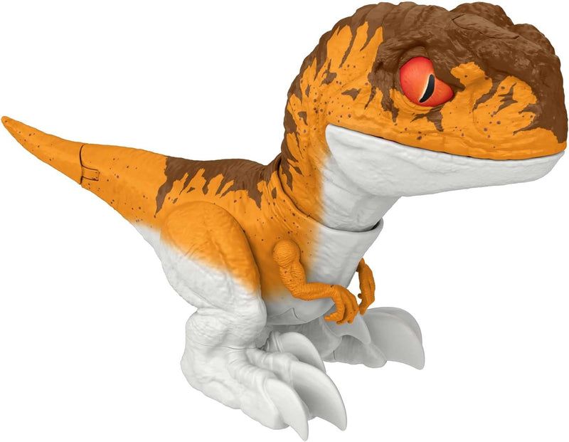 Mattel Jurassic World Dominion Uncaged Dinosaur Toy with Chomp Motion & Roar Sound - Tiger