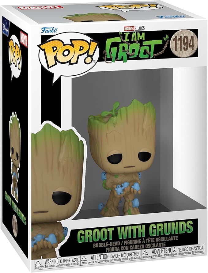 Funko Pop! #1194 Groot with Grunds - Marvel I Am Groot