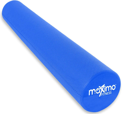 Maximo Fitness Foam Roller - High Density Exercise Roller - Blue