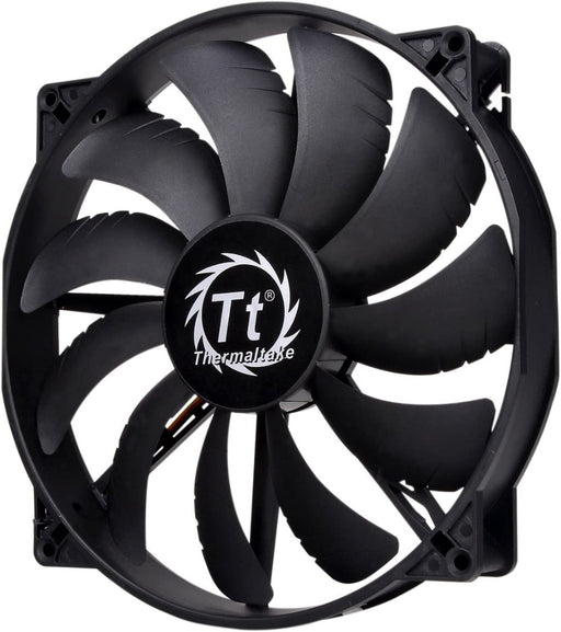 Thermaltake TT-2030- CL-F015-PL20BL-A 200mm Pure 20 Series Black 200x30mm Thick Quiet High Airflow Case Fan
