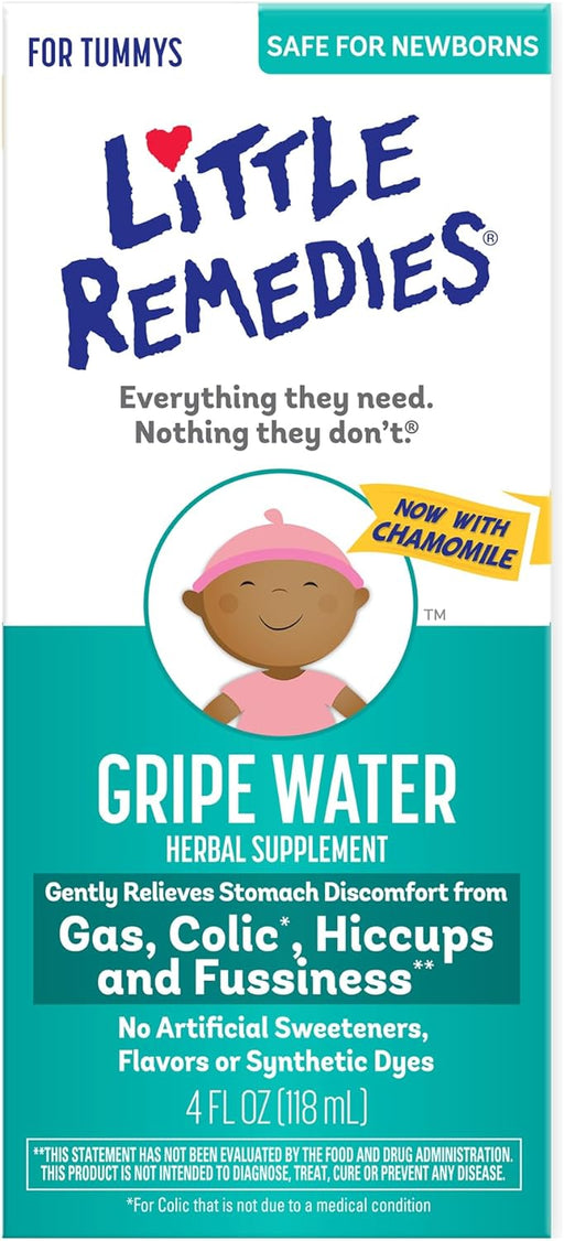 Little Remedies Gripe Water Herbal Supplement 4FL OZ