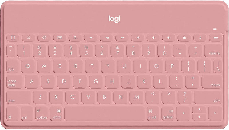 Logitech Keys-to-Go Super-Slim and Super-Light Bluetooth Keyboard - Pink