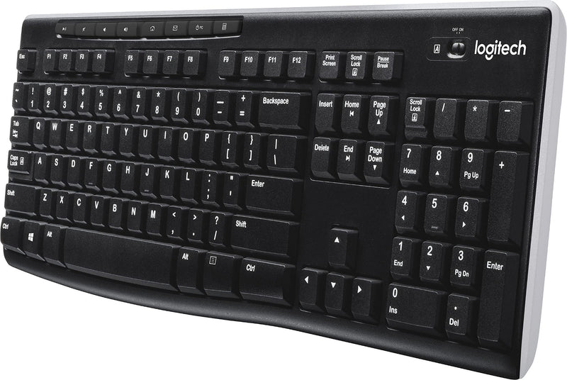 Logitech K270 Wireless Keyboard with nano Receiver