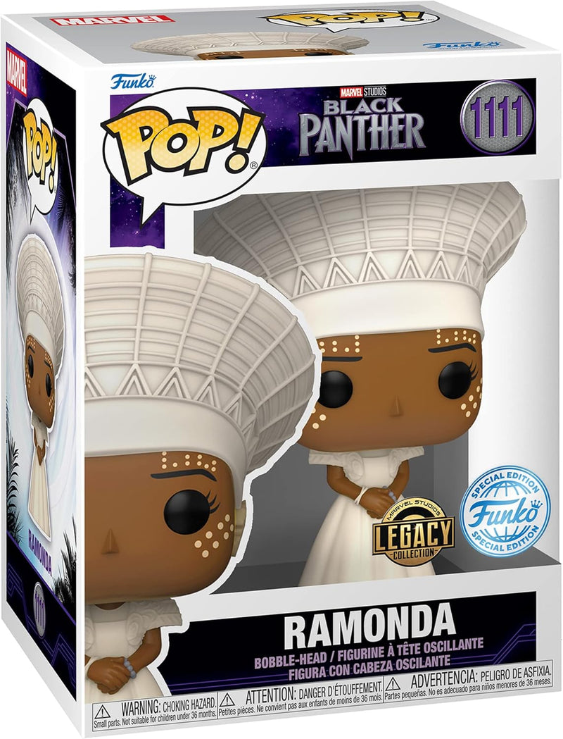 Funko Pop! MV: Black Panther - Ramonda # 1111 Legacy Special Edition