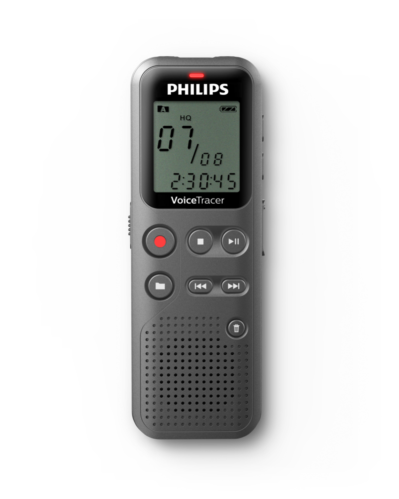 PHILIPS DVT1110 Digital VoiceTracer Audio Recorder