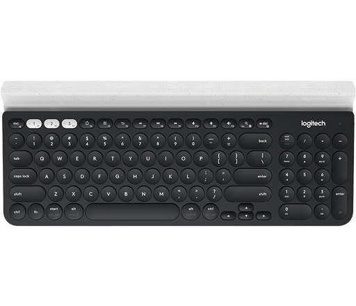 Logitech Multi-Device Wireless Bluetooth Keyboard K780 for Computer Phone Tablet