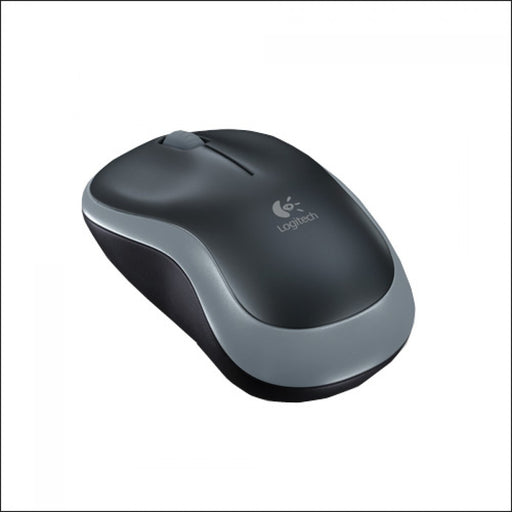 Logitech M185 Wireless Mouse With Nano Receiver - BLACK