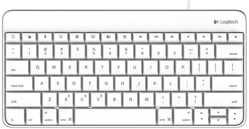 Logitech Wired Keyboard 30-Pin Connector for iPad 1-2-3rd Gen