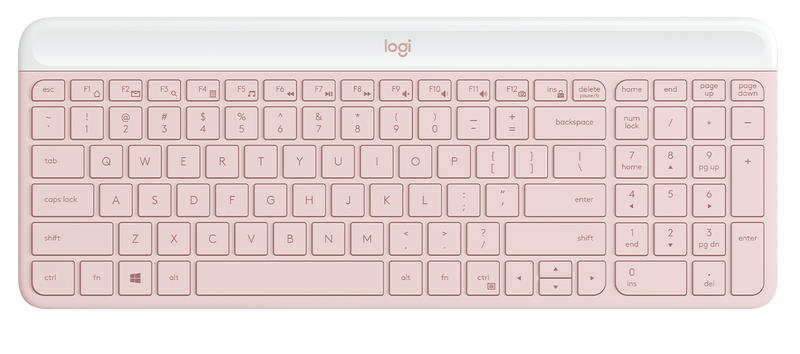 Logitech K470 Slim Wireless Keyboard - Pink