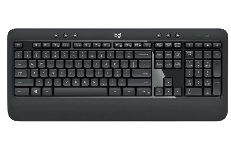 Logitech K540e Wireless Keyboard (No Battery Cover)