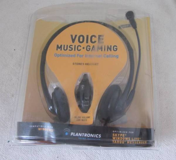 Plantronics .Audio 325 Stereo Headset - Black