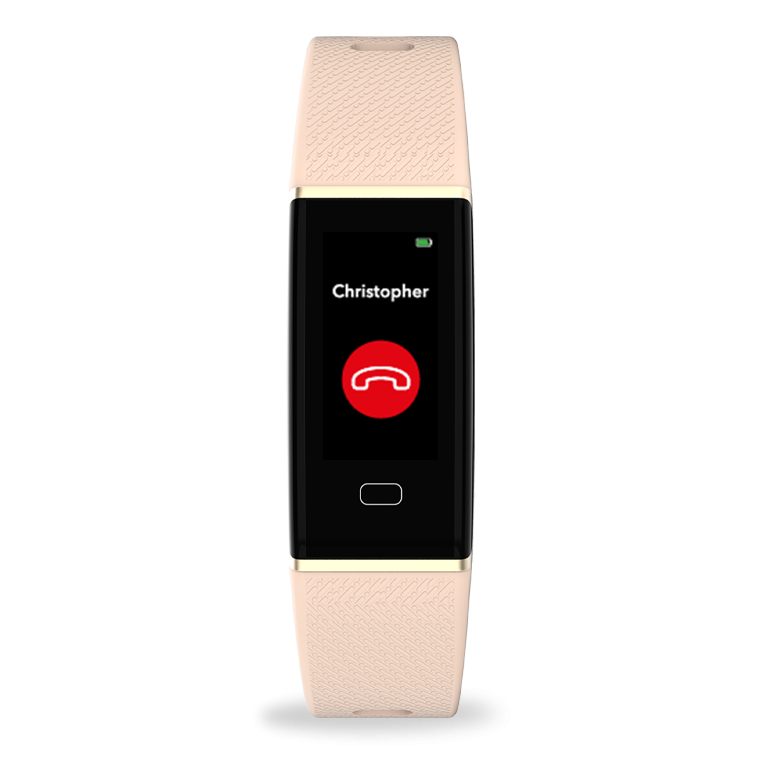 MyKronoz ZeTrack Bluetooth Activity Tracker - Powder