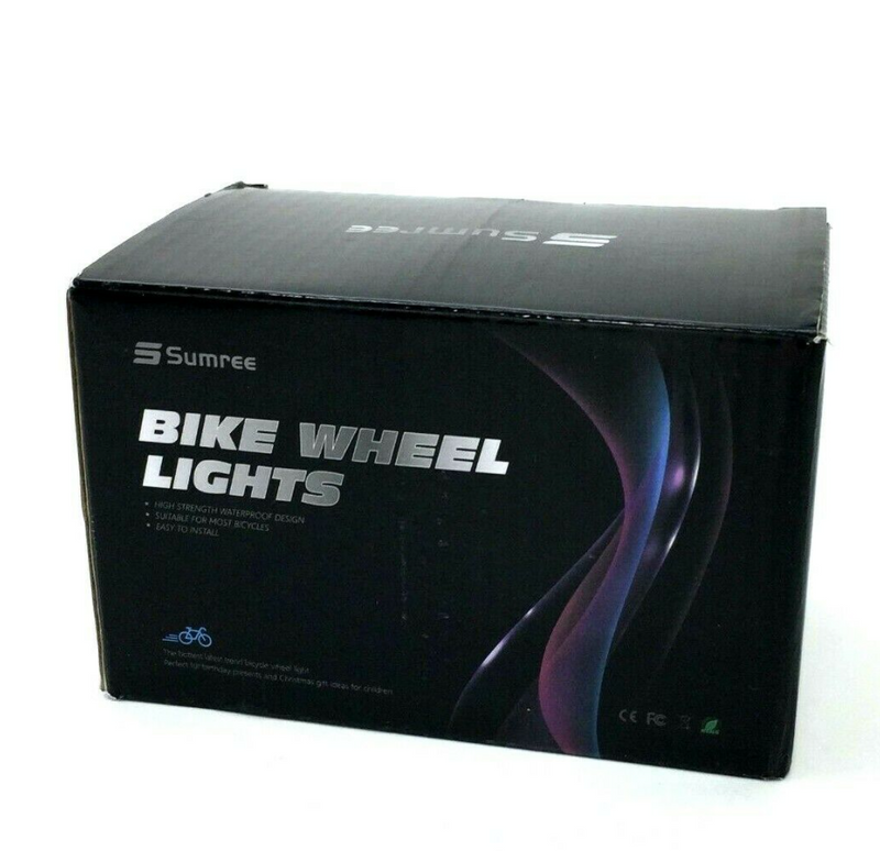 Sumree Tire Pack LED Bike Wheel Lights Spoke Light Super Rainbow