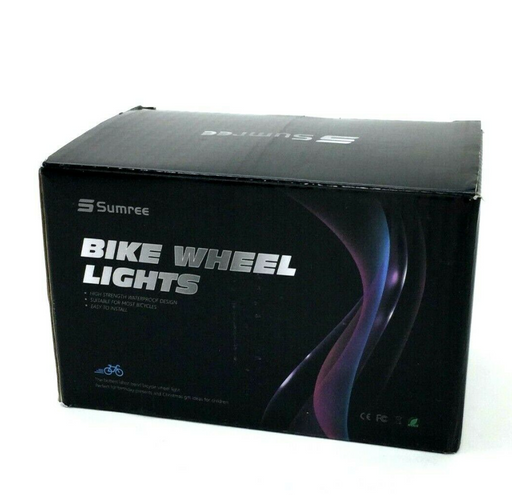 Sumree Tire Pack LED Bike Wheel Lights Spoke Light Super Rainbow