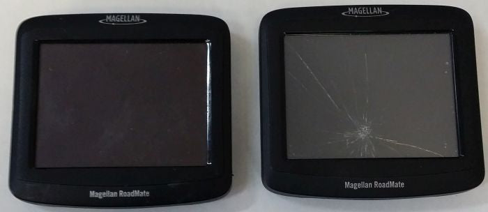 Set of 2 defective as is - Magellan Roadmate 1200 3.5-Inch GPS Unit