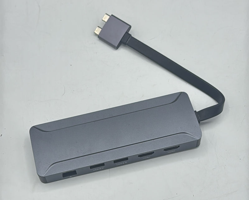 SILKASE Dual USB Type-C Dock